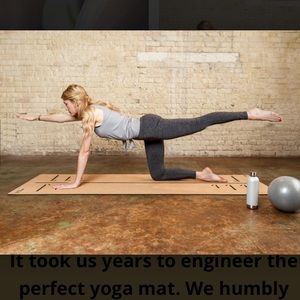 Body by Yoga Luxury Cork Yoga Mat - WARRIOR